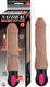 Natural Realskin Hot Penis #3 Brown Vibrating Dildo by NassToys