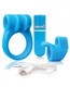 Screaming O Charged Combo #1 C Ring & Finger Sleeve Blue