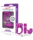 Screaming O Screaming O Charged Combo Kit #1 C Ring & Finger Sleeve Purple - Product SKU SCRACKPU101