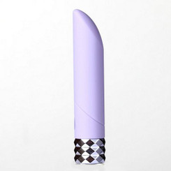 Angel Crystal Gem Supercharged Bullet Vibrator Purple by Maia Toys