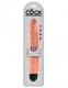 King Cock 10 inches Vibrating Stiffy Beige by Pipedream - Product SKU PD552521