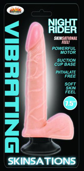 Night Ryder Realistic Vibrating Dildo by Hott Products