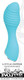 Little Dipper Blue Silicone Rechargeable Vibrator by Evolved Novelties - view 3