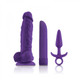 Inya Play Things Purple Set Plug, Dildo & Vibrator by NS Novelties
