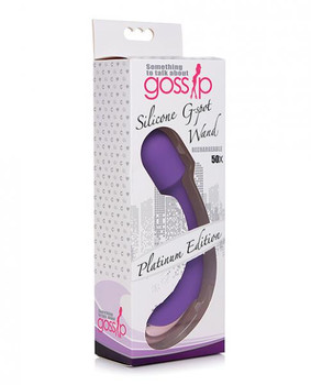 Gossip Silicone G-spot Mini Wand Rechargeable Violet Adult Sex Toys