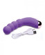 Curve Novelties Gossip Silicone Beaded G-spot Rechargeable Vibrator Violet - Product SKU CN04072740