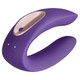 Satisfyer Partner Plus with Remote Purple Vibrator - Product SKU EIS15481