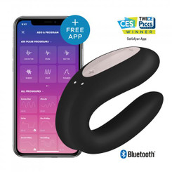 Satisfyer Double Joy Black W/ App Sex Toy