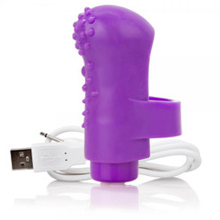 Screaming O Charged Fing O Vooom Mini Vibe Purple Best Sex Toys