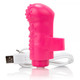 Screaming O Charged Fing O Vooom Mini Vibe Pink Sex Toys