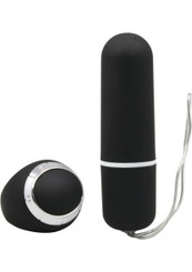 Power Ring Remote Mini Slim Bullet Black Adult Toy