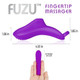 Fuzu Vibrating Rechargeable Fingertip Massager Purple by Doctor Love - Product SKU DLFZFM10