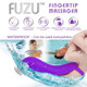 Doctor Love Fuzu Vibrating Rechargeable Fingertip Massager Purple - Product SKU DLFZFM10