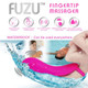Doctor Love Fuzu Vibrating Rechargeable Fingertip Massager Pink - Product SKU DLFZFM19