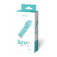 Luv Plus Rechargeable Clitoris Vibe Turquoise Blue by Vedo - view 2