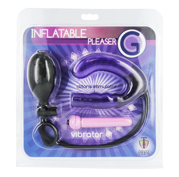 Inflatable G-Spot Pleaser Vibrator Best Sex Toy