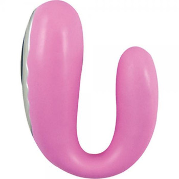 Surenda Silicone Oral Vibe 5 Function USB Rechargeable Waterproof - Pink by NassToys