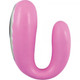 Surenda Silicone Oral Vibe 5 Function USB Rechargeable Waterproof - Pink by NassToys