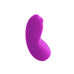 Vedo Izzy Rechargeable Clitoral Vibrator Purple by Savvy Co.