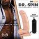 Dr. Skin Dr. Spin 7in Gyrating Realistic Dildo Vanilla by Blush Novelties - Product SKU BN18433