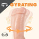 Dr. Skin Dr. Spin 7in Gyrating Realistic Dildo Vanilla by Blush Novelties - view 4