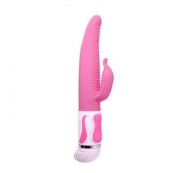 Pretty Love Antoine Rabbit Vibrator Silicone Pink by Liaoyang Baile Health Care