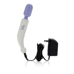 My Mini Miracle Massager Electric 2 Speed 120 Volt 8 inches - White/Purple Adult Toy