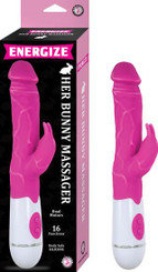 Energize Her Bunny Massager Pink by NassToys