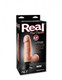 Real Feel Deluxe No 1 6.5 Inches Beige Vibrating Dildo by Pipedream - Product SKU PD151121