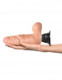 Real Feel Deluxe No 1 6.5 Inches Beige Vibrating Dildo by Pipedream Products - view 3