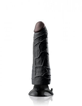 Real Feel Deluxe #3 7 inches Black Vibe Adult Sex Toy