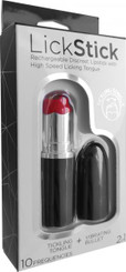 The Lick Stick Vibrating Lipstick 10 Speed Rechargeable Sex Toy For Sale