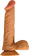 NassToys All American Whopper 8 inches Vibrating Dong, Balls Beige - Product SKU NW1898-1