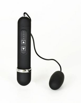 Black Magic Bullet Vibrator and Controller by Doc Johnson