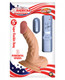 All American Whopper 5 inches Vibrating Dildo, Balls  Beige by NassToys - Product SKU NW22291