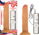 All American Whopper Vibrating 8 inches Dildo Beige by NassToys - view 2