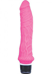 Timeless Classics Top Stud Silicone Vibrator Pink Adult Sex Toys