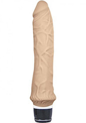 Timeless Classics Top Stud Silicone Vibrator Beige Adult Toy