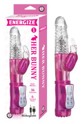Energize Her Bunny 1 Pink Rabbit Vibrator Adult Toys