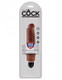 King Cock 7 inches Vibrating Stiffy Brown by Pipedream - Product SKU PD552229