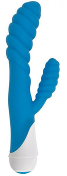 Gossip Something To Talk About Diana Rabbit Vibrator Blue Adult Toy