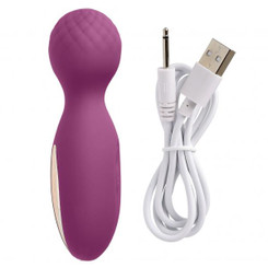 Cloud 9 Health & Wellness Flexi-massager Rechargeable Wand Plum by Cloud 9 Novelties