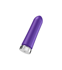 Vedo Bam Rechargeable Bullet Vibrator Into You Indigo Purple Adult Toy