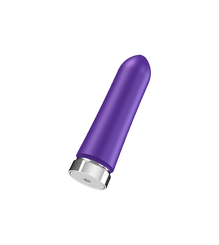 Vedo Bam Rechargeable Bullet Vibrator Into You Indigo Purple by Savvy Co.