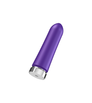 Vedo Bam Rechargeable Bullet Vibrator Into You Indigo Purple by Savvy Co.