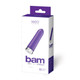 Vedo Bam Rechargeable Bullet Vibrator Into You Indigo Purple by Savvy Co. - Product SKU VIF0303