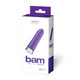 Vedo Bam Rechargeable Bullet Vibrator Into You Indigo Purple by Savvy Co. - view 2