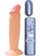 All American Whopper 6 inches Vibrating Dong Beige by NassToys