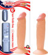 All American Whopper 6 inches Vibrating Dong Beige by NassToys - Product SKU NW22341