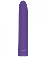 Evolved Rechargeable Slim Purple 7 Function Vibrator by Evolved Novelties